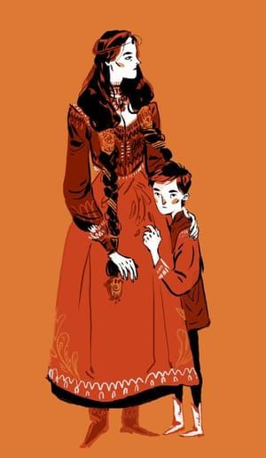 Artwork Title: Morwen and Turin