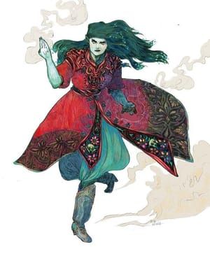 Artwork Title: Luthien Attacks