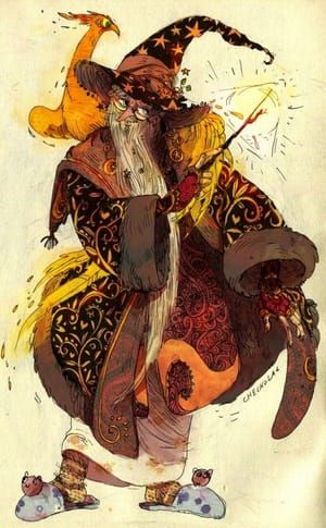 Artwork Title: Professor Albus Percival Wulfric Brian Dumbledore
