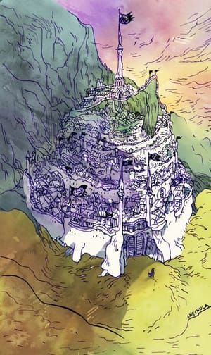 Artwork Title: Minas Tirith