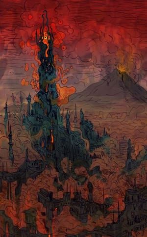 Artwork Title: Mordor