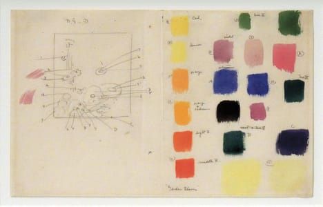 Artwork Title: Color Study for 