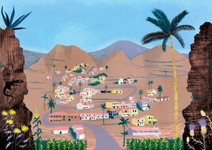 Artwork Title: La Gomera