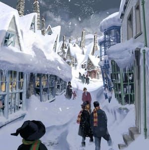 Artwork Title: The Three Broomsticks
