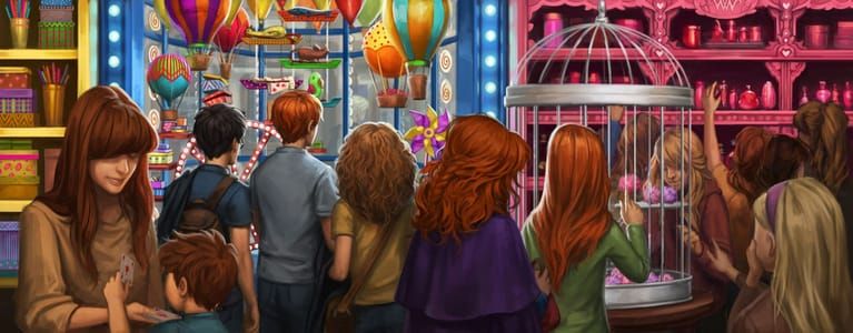 Artwork Title: Weasleys' Wizard Wheezes