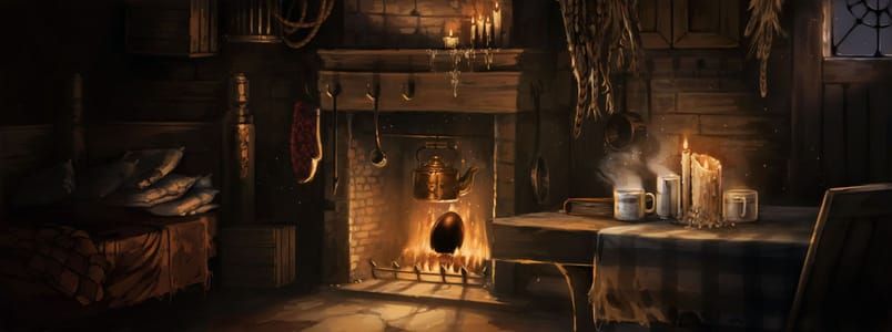 Artwork Title: The Egg in the Fire