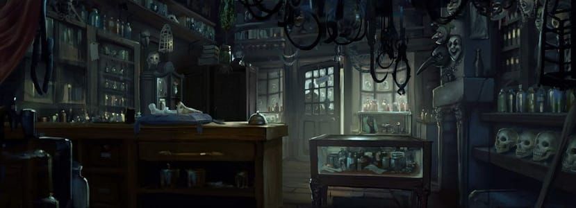 Artwork Title: Borgin and Burkes
