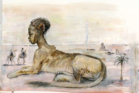 Artwork Title: Sphinx