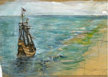 Artwork Title: Mayflower Small