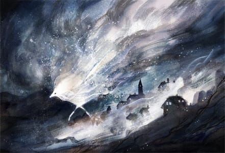 Artwork Title: The mist was hiding everything…