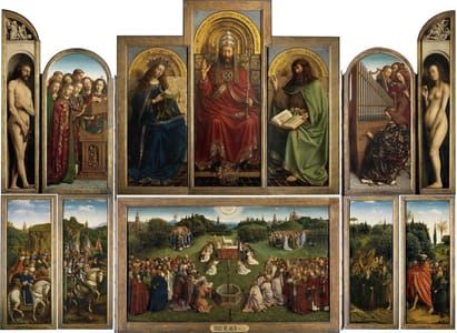 Artwork Title: The Mystic Lamb (Ghent Altarpiece)