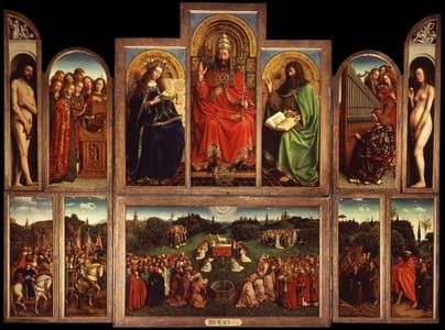 Artwork Title: The Mystic Lamb (Ghent Altarpiece)