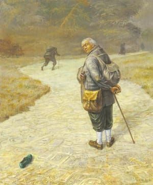Artwork Title: Den grønne sko (The Green Shoe)