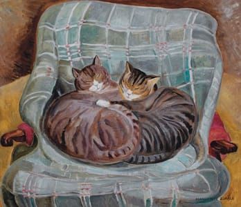 Artwork Title: Two Cats