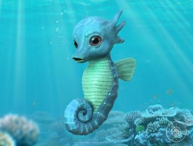 Artwork Title: Horsea
