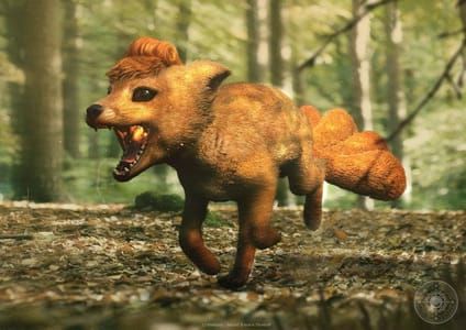 Artwork Title: Vulpix