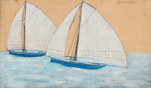 Artwork Title: Two Sailing Ships