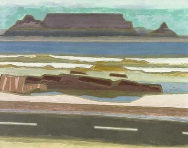 Artwork Title: Tafelberg Zuid-Afrika (Table Mountain, South Africa)