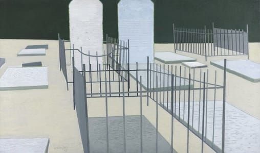 Artwork Title: Begraafplaats (Cemetery)