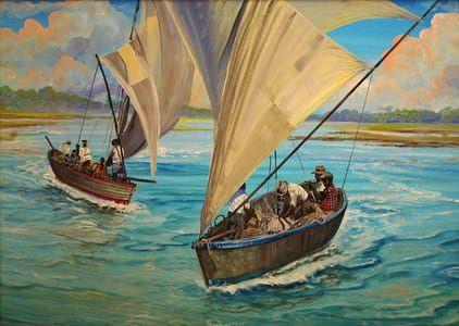 Artwork Title: Mosquito Beach Fleet