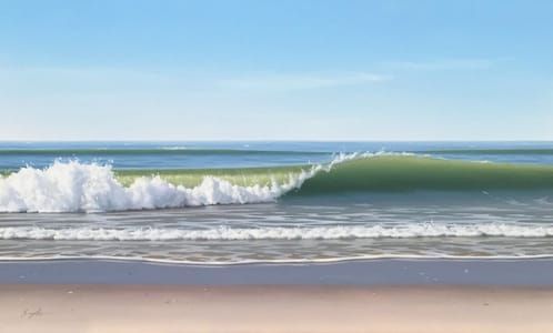 Artwork Title: Shore Break