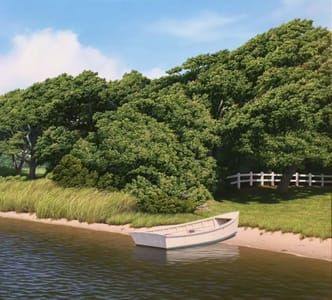 Artwork Title: By a Quiet Summer Shore
