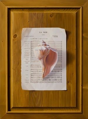 Artwork Title: The Sound of the Sea