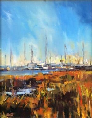 Artwork Title: Morning, City Marina