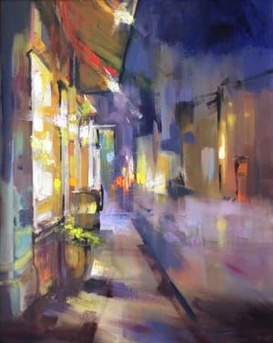 Artwork Title: Fog on Meeting Street
