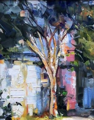 Artwork Title: Crepe Myrtle on Beaufain