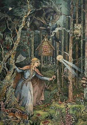 Artwork Title: Vasilisa the Beautiful