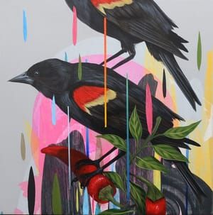 Artwork Title: Rojo