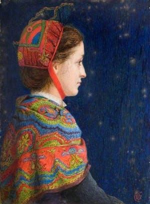 Artwork Title: Girl's Costume of Jarrier, Savoy