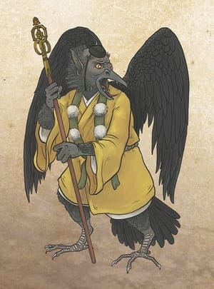 Artwork Title: Karasu Tengu