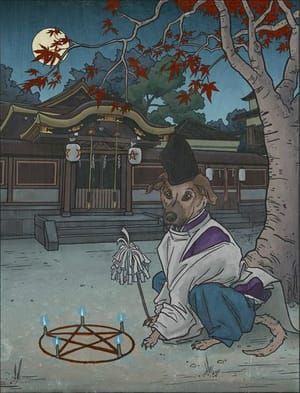 Artwork Title: Inugami