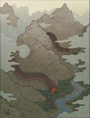 Artwork Title: Ōmukade