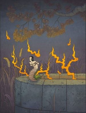 Artwork Title: Okiku Mushi