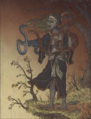 Artwork Title: Jakotsu Babā