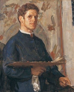 Artwork Title: Self Portrait with Palette