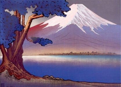 Artwork Title: Sunrise At Fujiyama