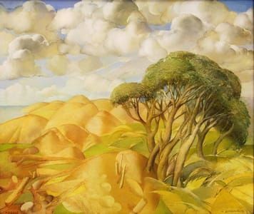 Artwork Title: Mākoņaina diena (Cloudy Day)