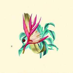 Artwork Title: Custom made Botanical Composition