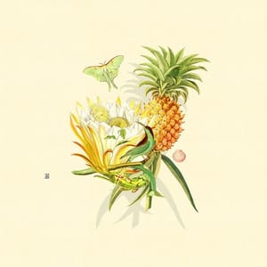 Artwork Title: Custom Made Botanical Composition