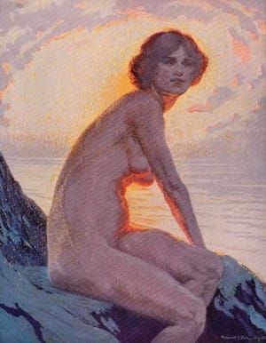Artwork Title: Illustration for Walt Whitman's Leaves of Grass
