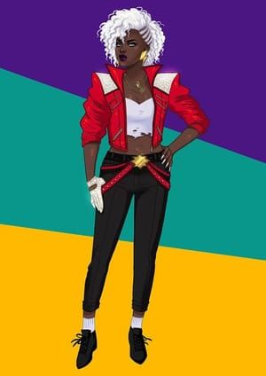 Artwork Title: Storm a la 1982 Michael Jackson