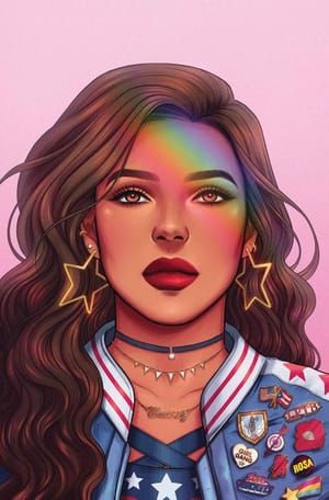 Artwork Title: America #8 Variant