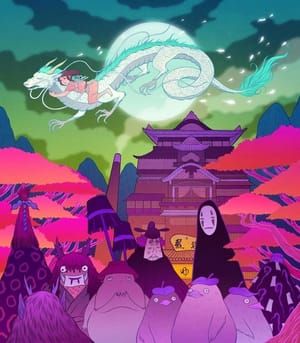 Artwork Title: Ghibli Tribute: Spirited Away