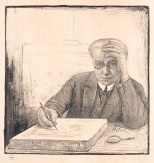 Artwork Title: Self Portrait with Stone