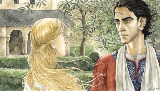 Artwork Title: He looked at her…