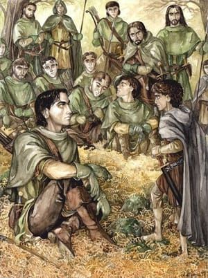 Artwork Title: Encounter with Faramir